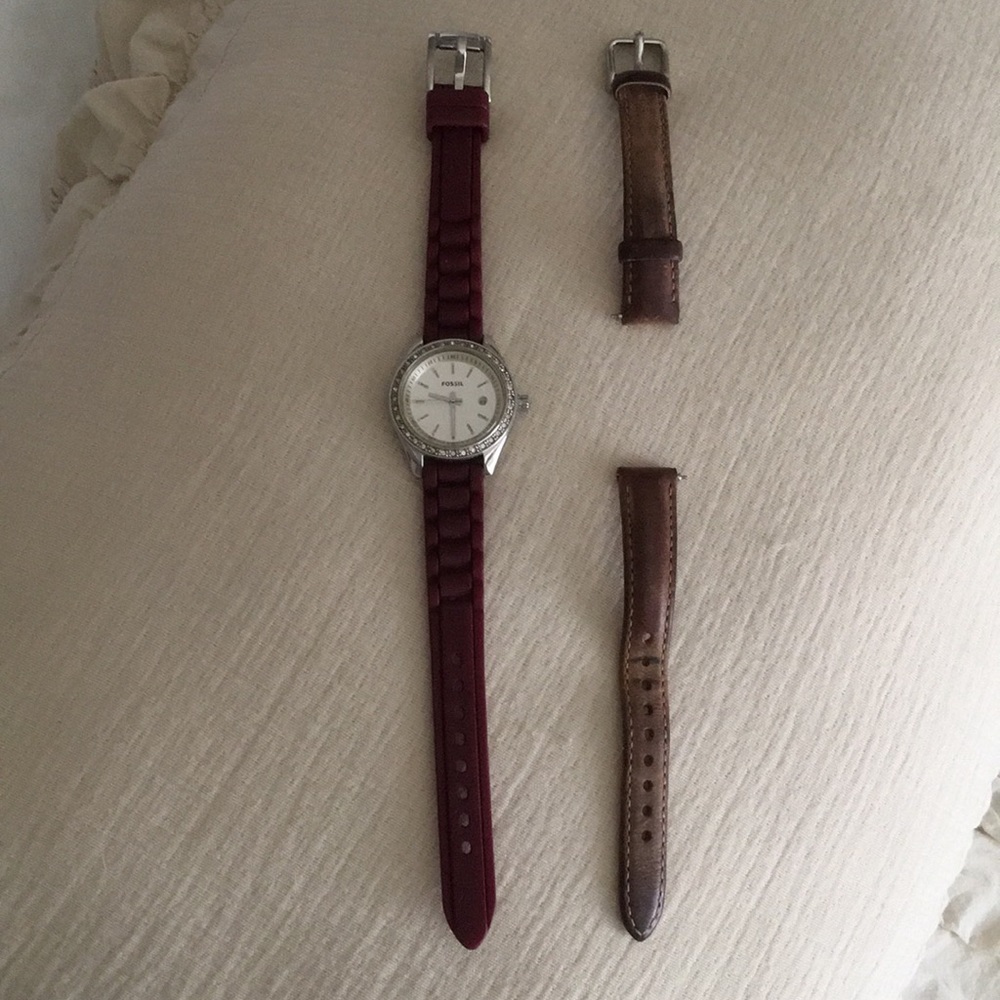 Fossil Watch w/ second band